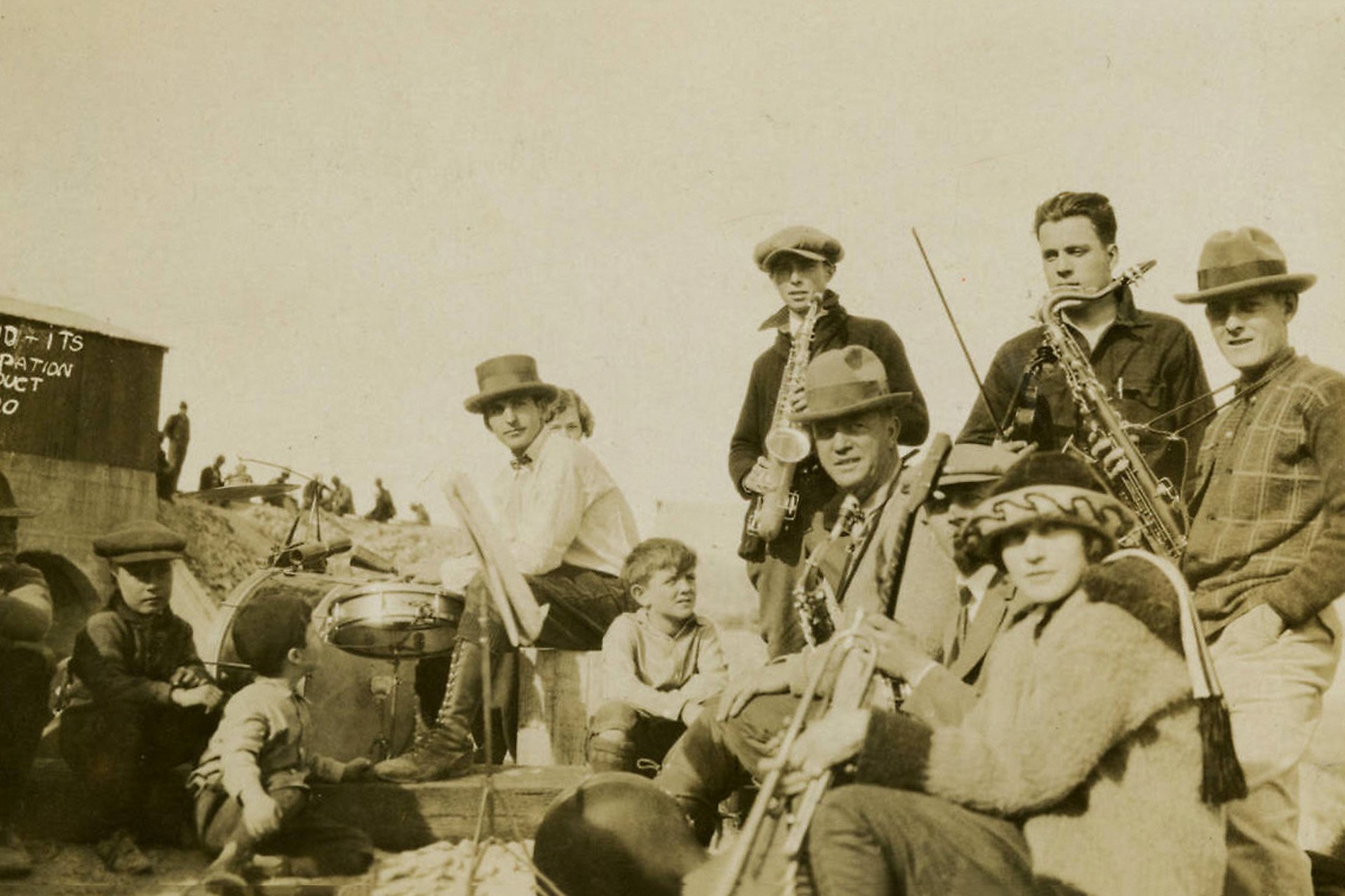 Early Western actor Tom Mix allegedly sent his “orchestra” to perform for the occupiers while filming in the nearby Alabama Hills. Photo courtesy ECM.
